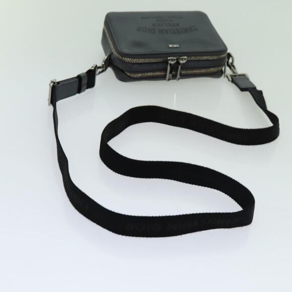 DIOR Shoulder Bag Leather Gray - Picture 7 of 13